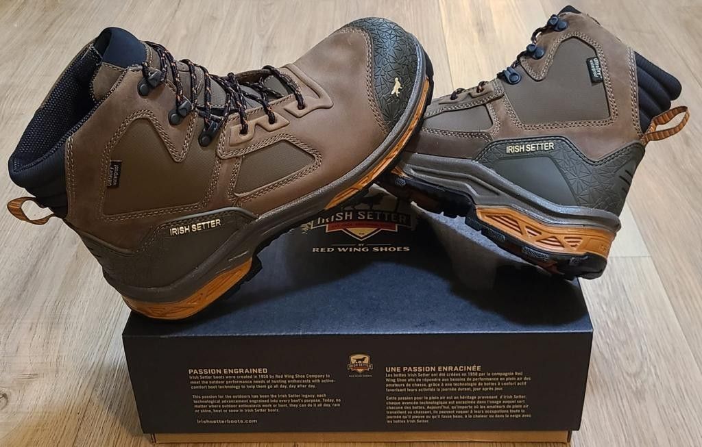 IRISH SETTER By RED WING Work Boots Size 9.5 And 10 For Men