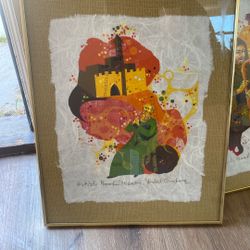 artist's proof of a serigraph titled "Micah" by Yankel Ginzburg. 