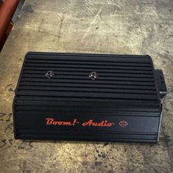 HARLEY DAVIDSON (contact info removed)7A BOOM AUDIO SPEAKER AMP 75W X 4 W/MOUNT CVO ROAD GLIDE
