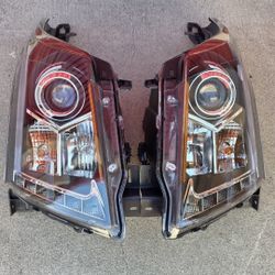 10-16 Cadillac Srx LED DRL Projector Headlights Luces Focos Micas Faros Faroles Headlamps 