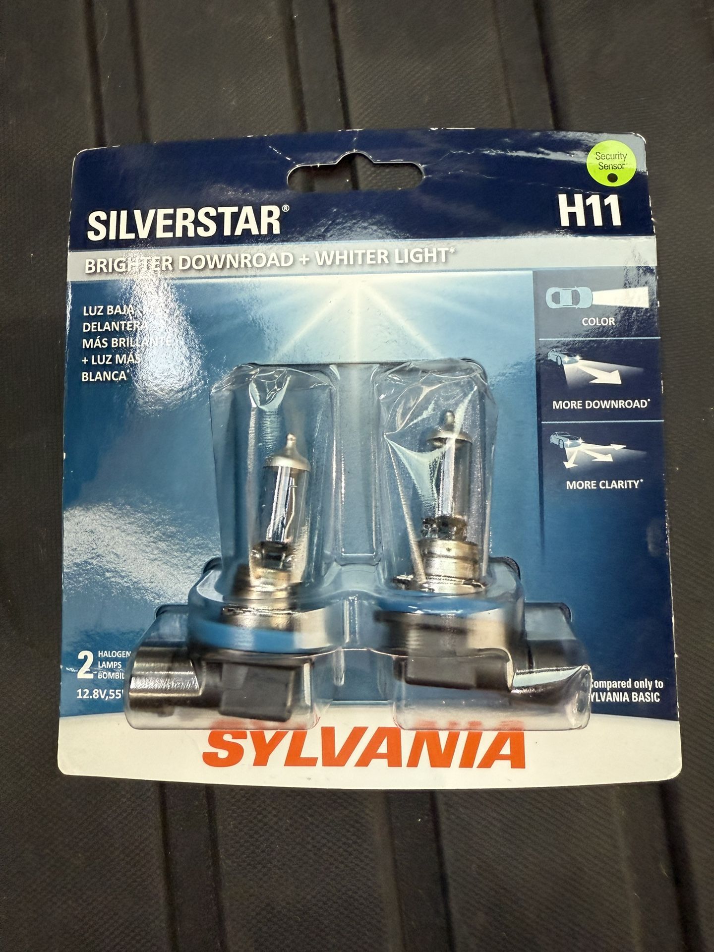 Sylvania Silverstar H11 Halogen Lights