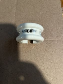 1987 BMX WHITE GT PERFORMER SEAT POST CLAMP