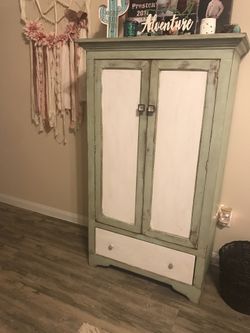 Antique armoire cabinet