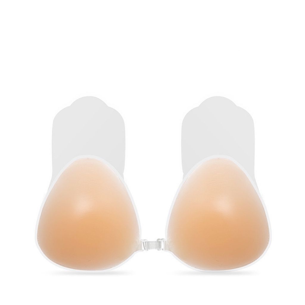 Silicone Nubra Backless Strapless Bra Push Up Pad A/B Cup