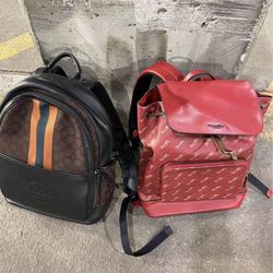 Authentic brand new coach backpacks