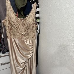 Gold Dress 2xl