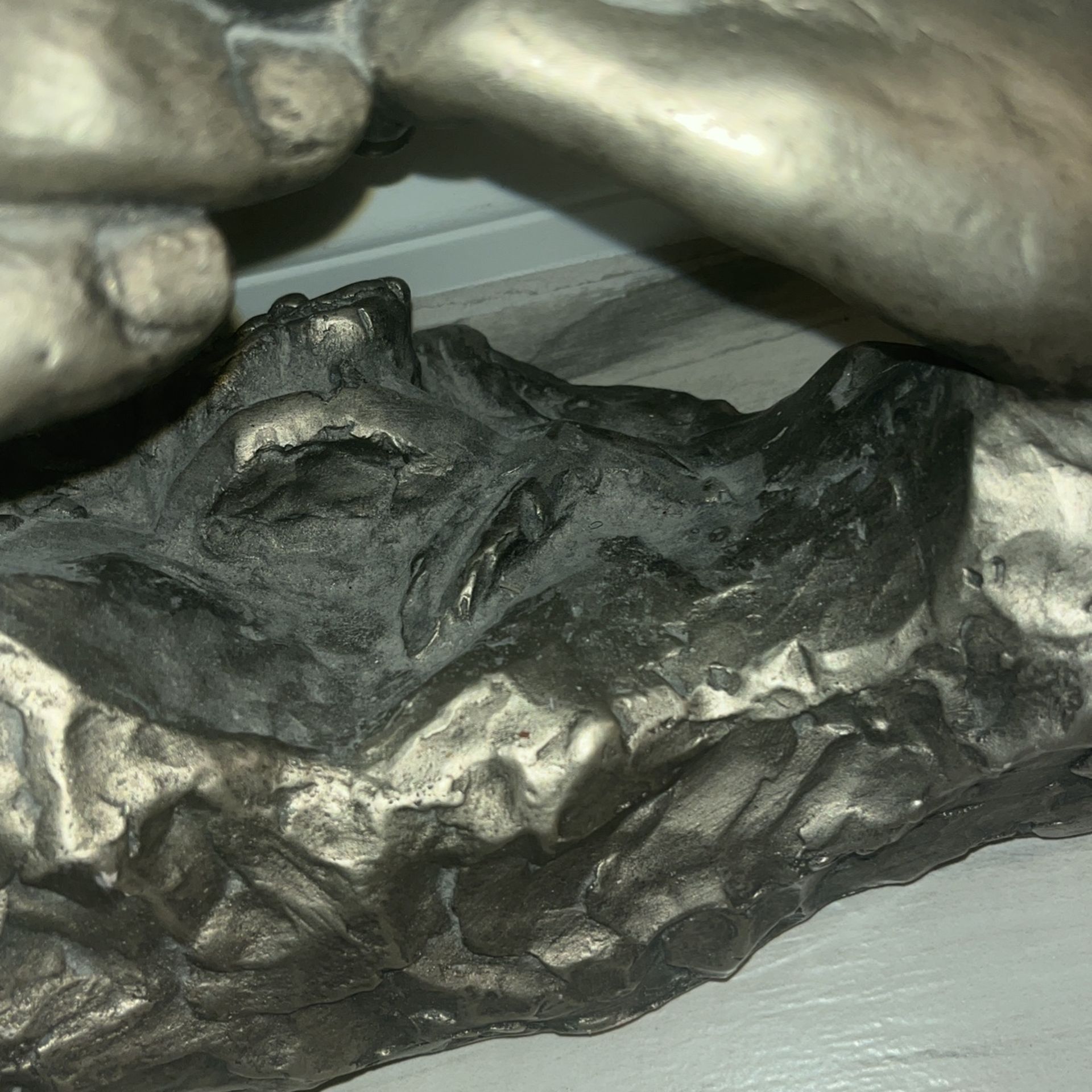 Vintage David Fisher The Ring Wedding Hands by Austin Sculpture 1980
