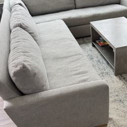 Large Restoration Hardware Sectional Couch