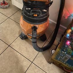 Rigid 14 gallons shot back dry & Wet