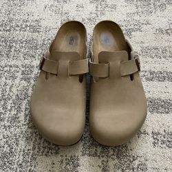 Birkenstock Boston Oiled  Leather Clogs size 44