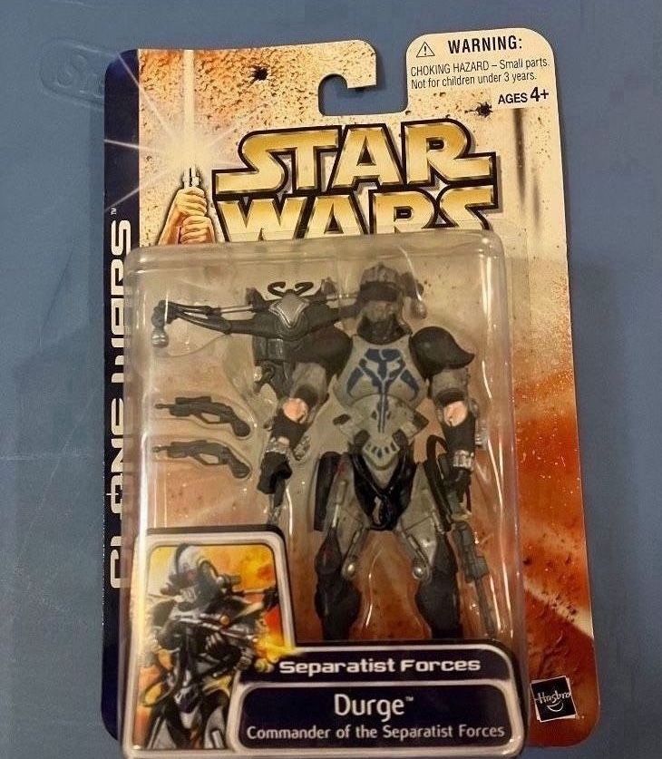 Star Wars The Clone Wars Durge Action Figure