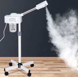 ZENY™ Facial Steamer On Wheels For Personal Home Salon Spa Skin Cleaning