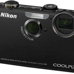 Nikon Digital Camera Coolpix (Coolpix) S1100Pj Black S1100Pj bk 1410 Million Pixel