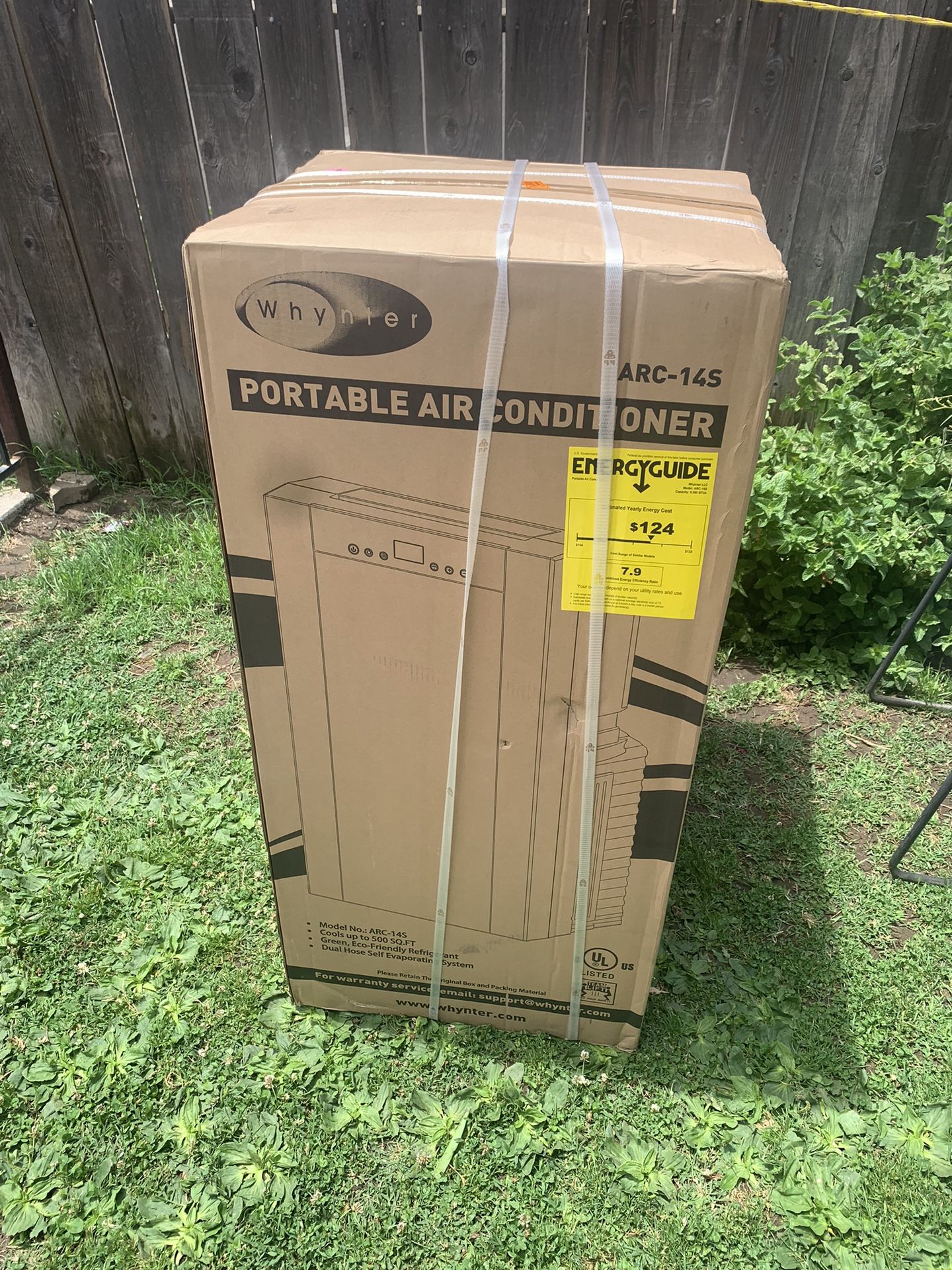 BRAND NEW DUAL HOSE PORTABLE AIR CONDITIONER 14,000 BTU