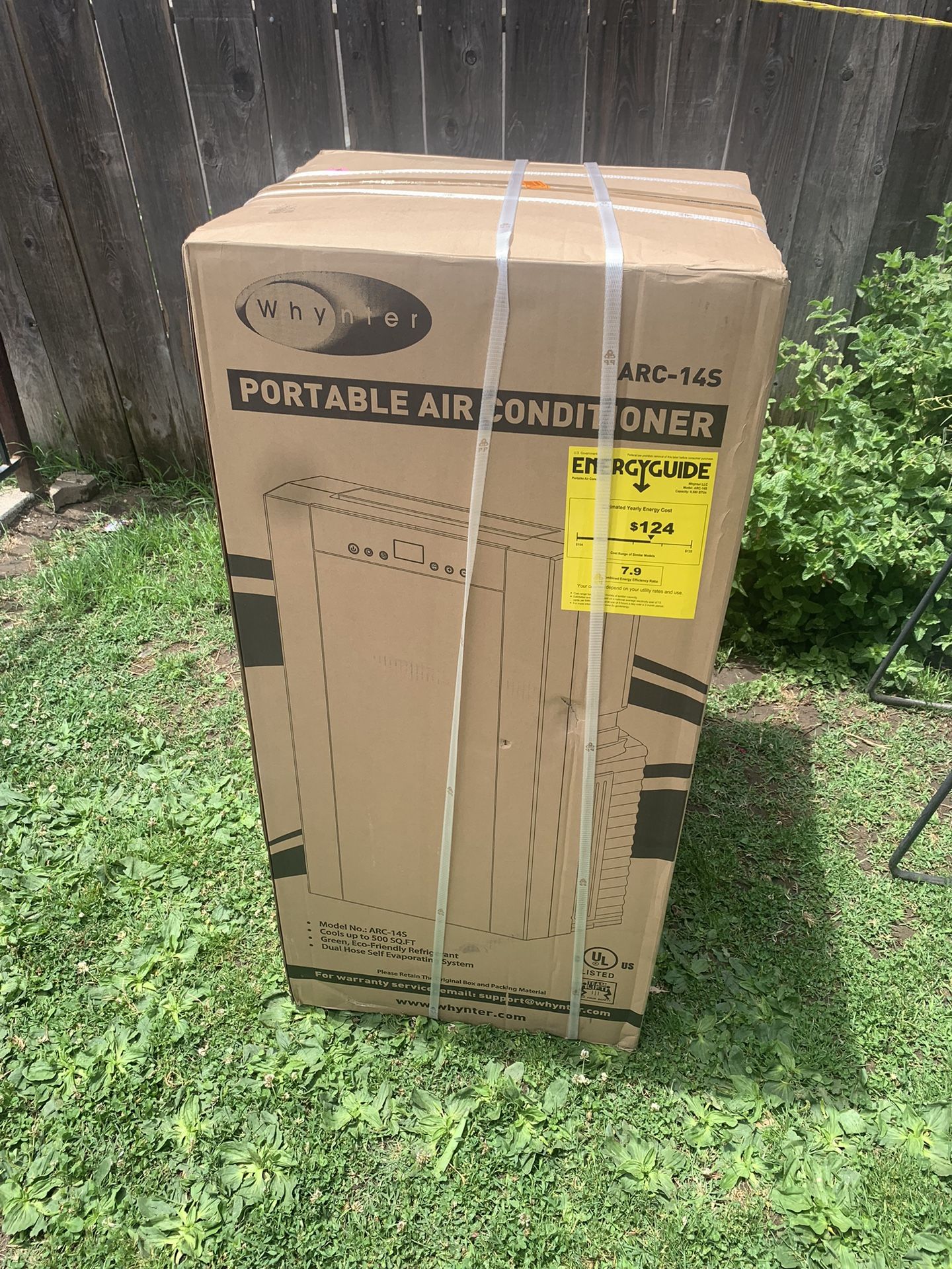 BRAND NEW DUAL HOSE PORTABLE AIR CONDITIONER 14,000 BTU 