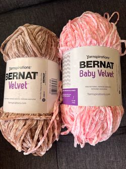 Bernat Velvet and Baby Velvet Yarn Bundle