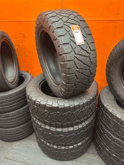 295/60R20 Nitto Ridge Grappler Full Set of 4 Tires