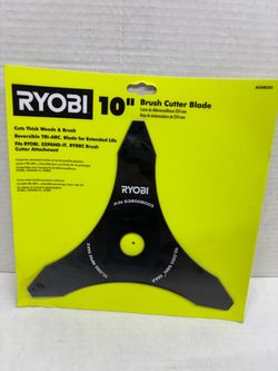 RYOBI 10 in. Replacement Brush Cutter Blade $20 each
