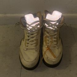Jordan 5 Off white Sail