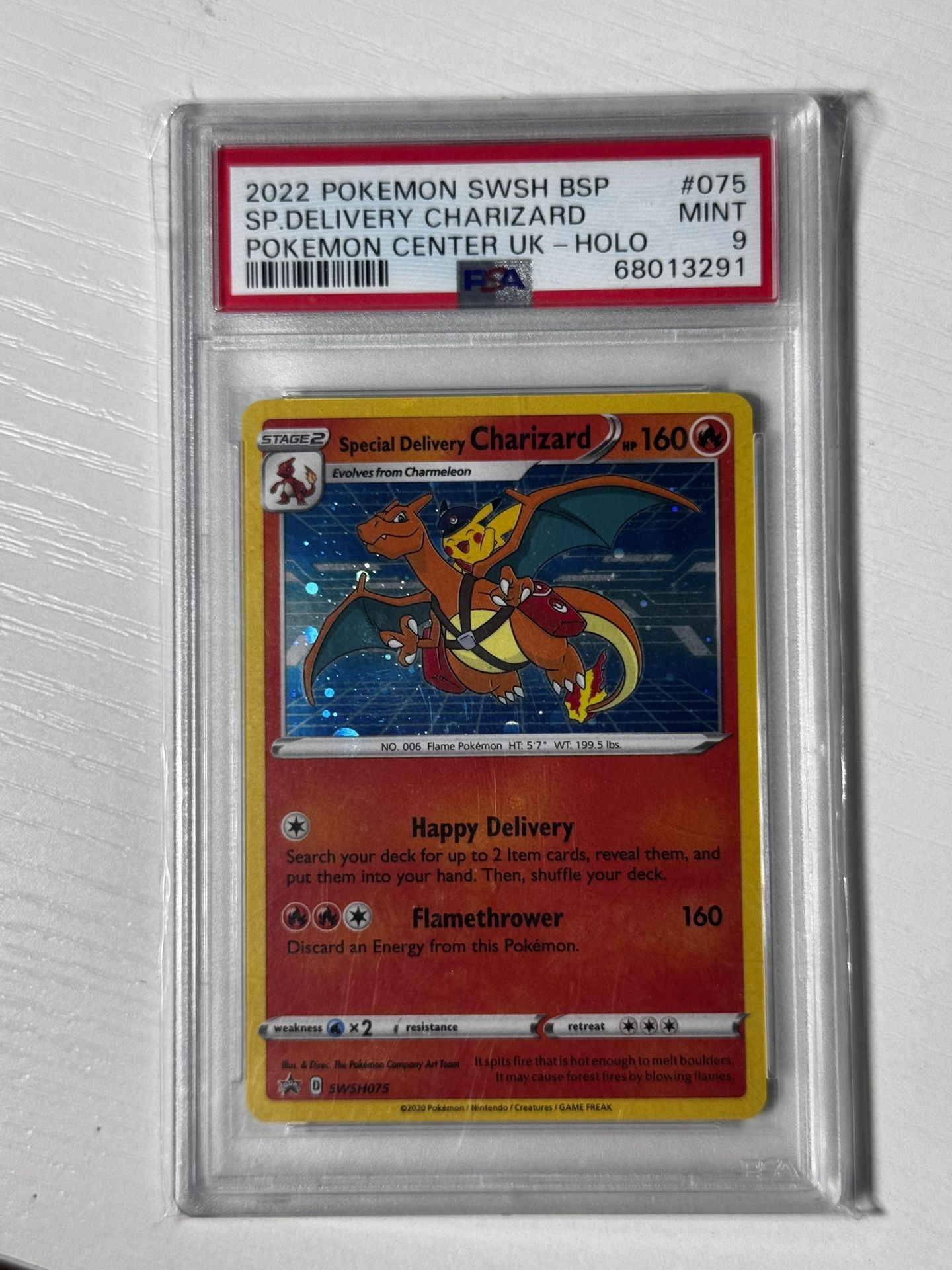 Special Delivery Charizard PSA 9 Pokemon Card 