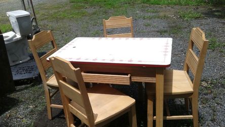 5 Piece Drawer Table Set