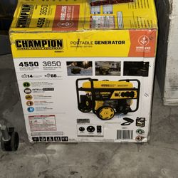 CHAMPION  Portable Generator: Conventional, Gasoline