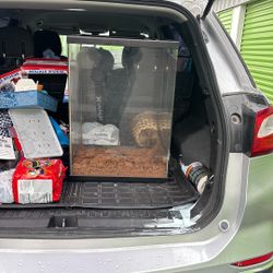 Glass Reptile Terrarium 