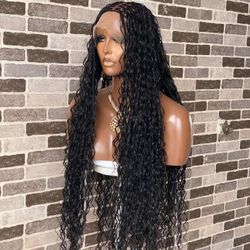 Bohemian Braid Wig (human Hair ) 