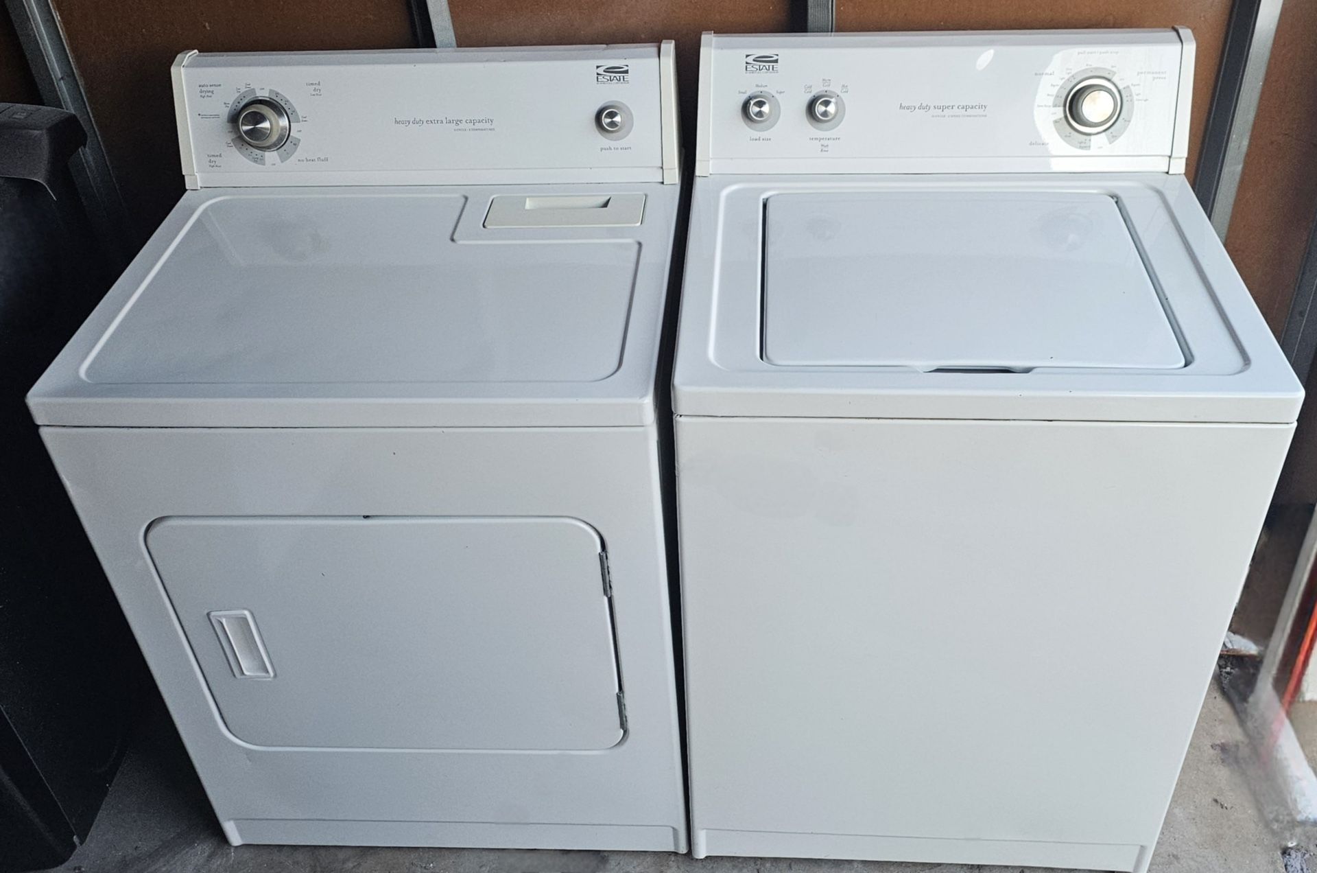 Estate by Whirlpool Direct Drive Washer and Dryer