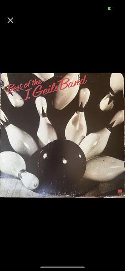 Vinyl Record J. Geils Band / Rare