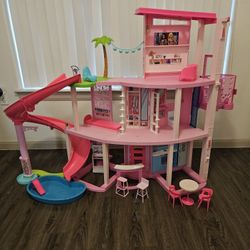 HUGE Barbie Dreamhouse Lot – Dolls, RC Car, Clothes & Tons of Accessories