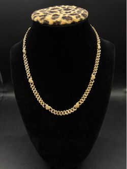 Diamond heart necklace