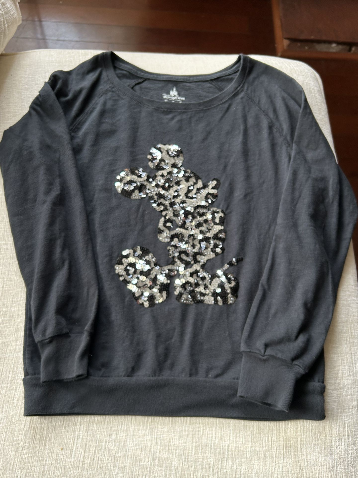 Sequined Mickey Mouse Shirt