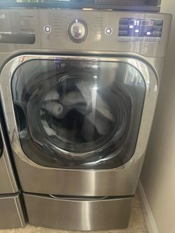 Lg front load true steam dryer