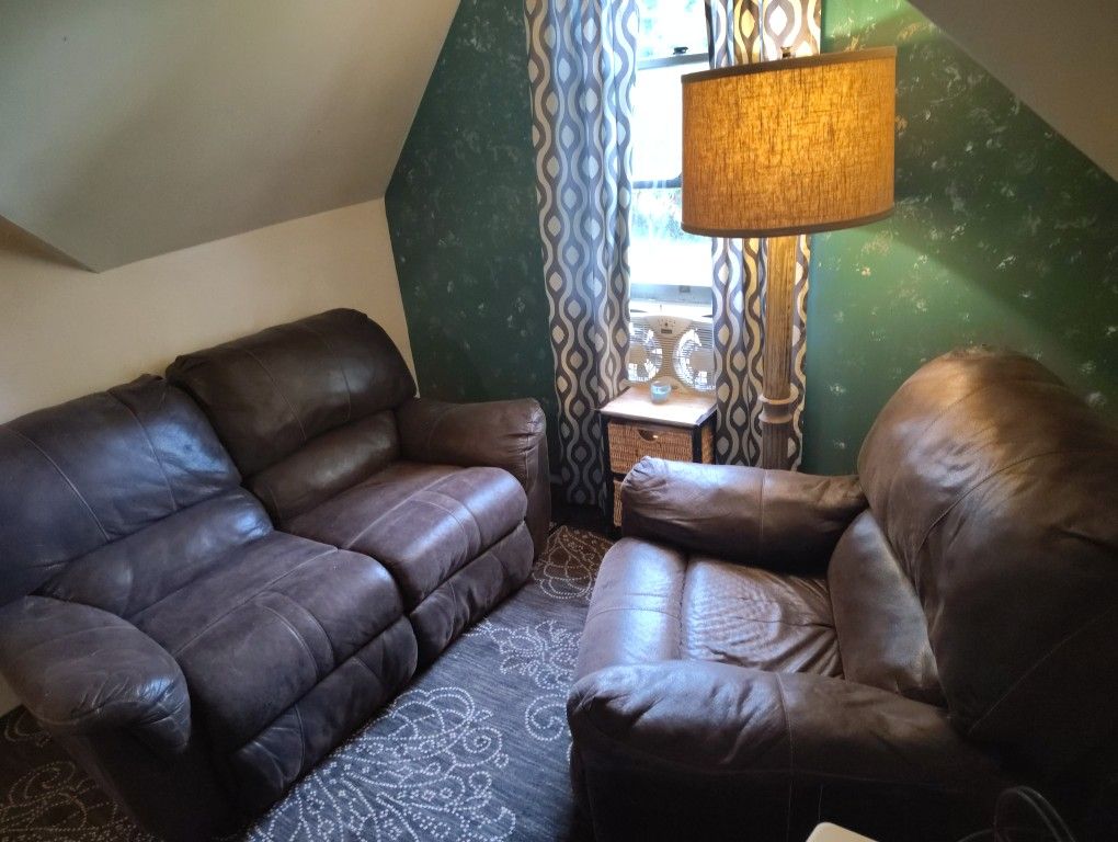 Love Seat And Chair
