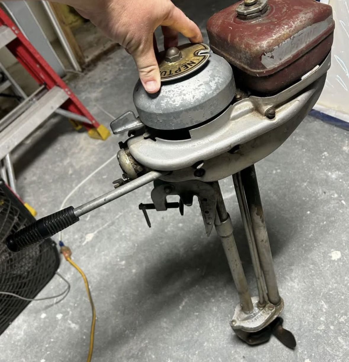 Rare Neptune Outboard Boat Motor