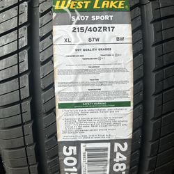 215/40R17 All Season Tires $$440