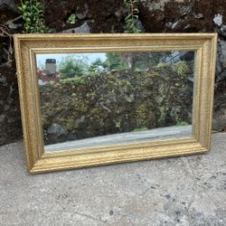Antique Gold Framed Mirror