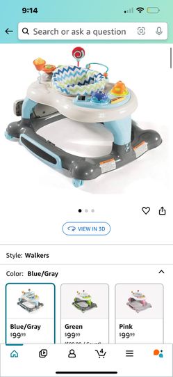 Baby Walker- Blue Gray