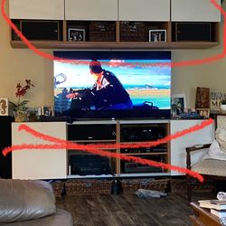 IKEA Besta?? Cabinets Like New