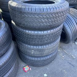 Set of four Used Michelin LT265/70R17 $400