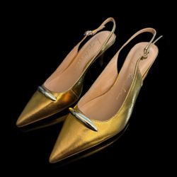 Luiza Barcelor Woman’s heels Size 7B Made In Brazil 