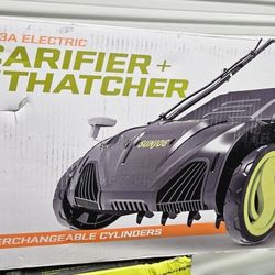  Sun Joe AJ805E 15-inch 13-Amp Electric Scarifier + Dethatche