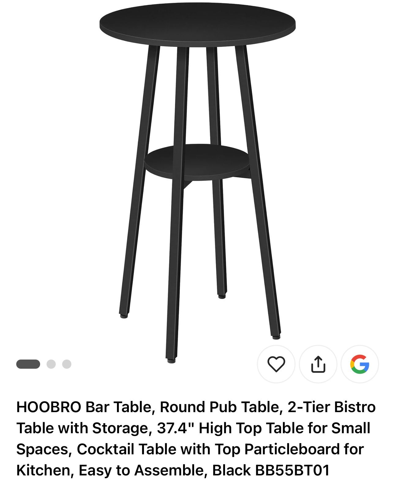 Small Pub Style Table