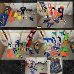 Nerf Gun Lot 