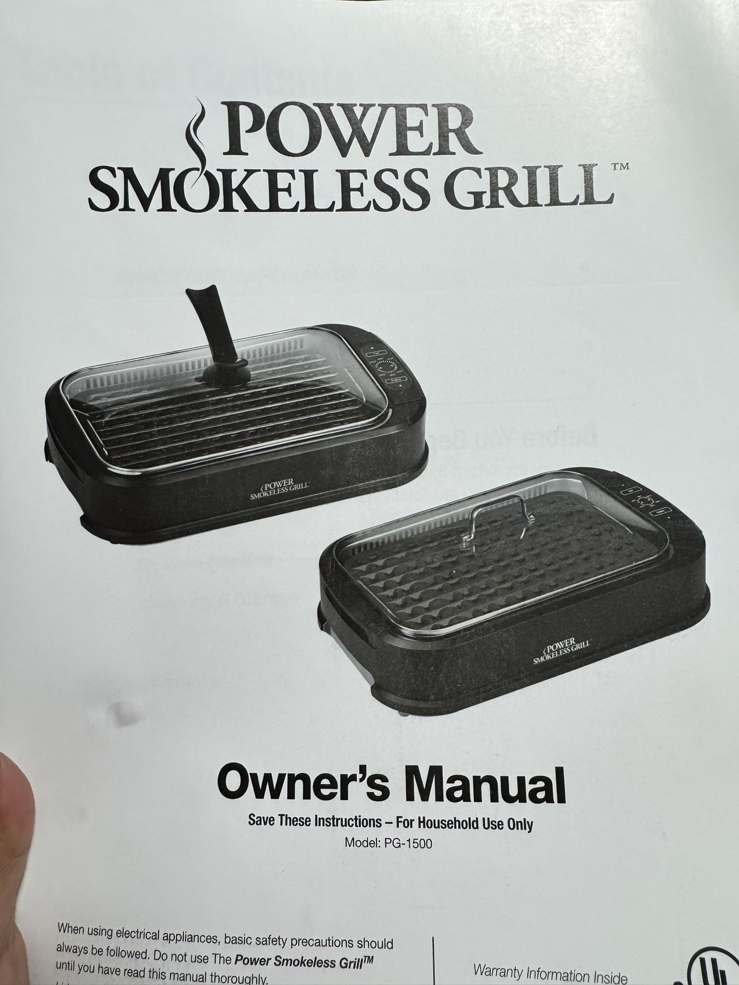Smokeless Electric Grill