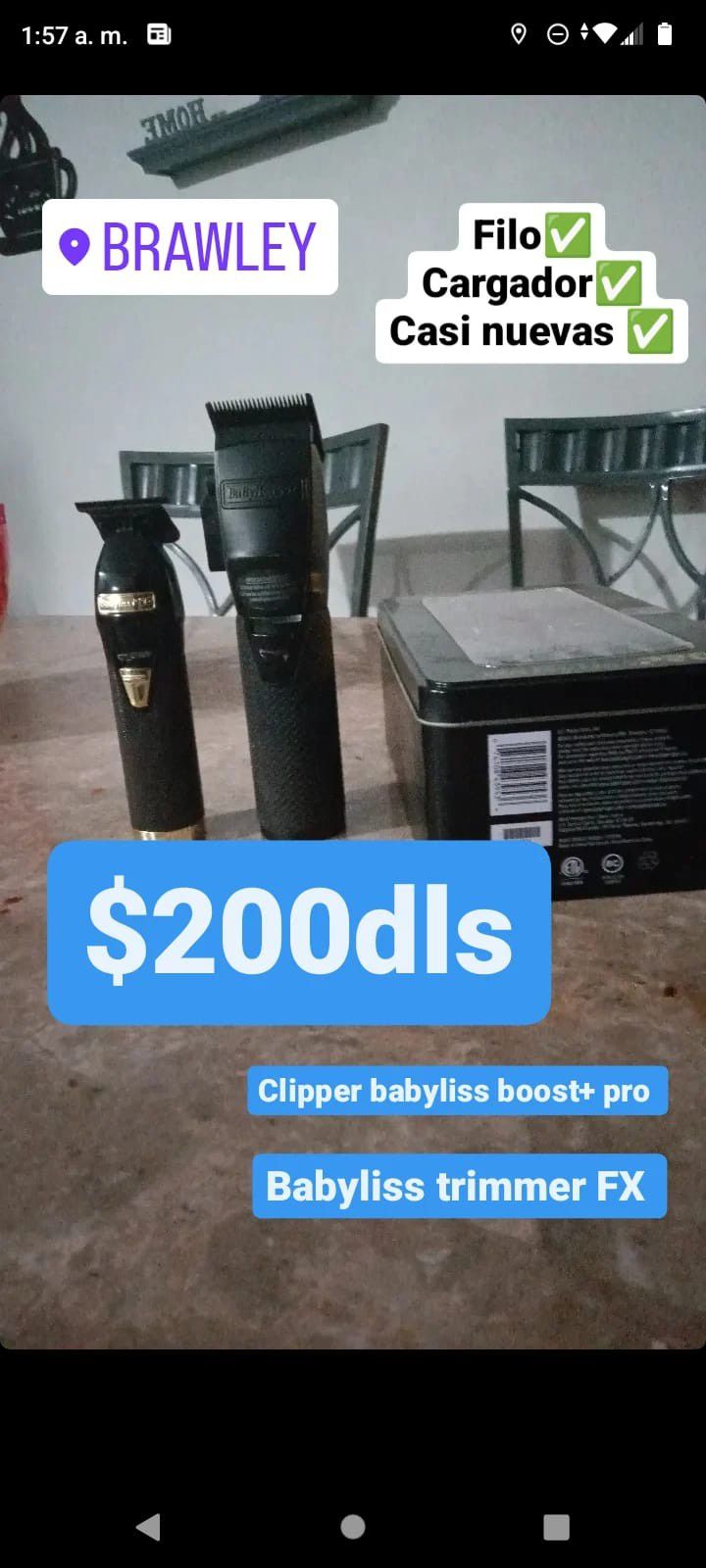 Clipper And Trimmer $200$ Brole