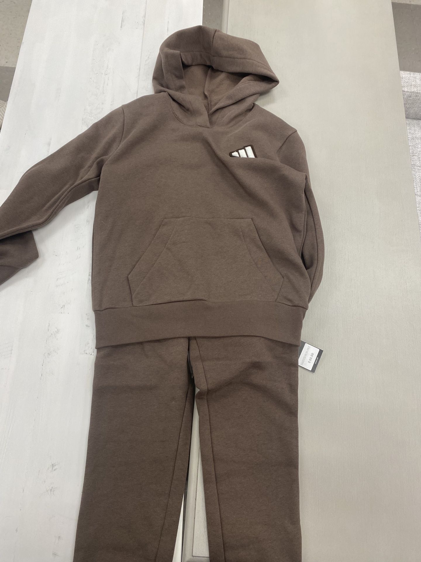 S size 8 Brown adidas 2 piece set