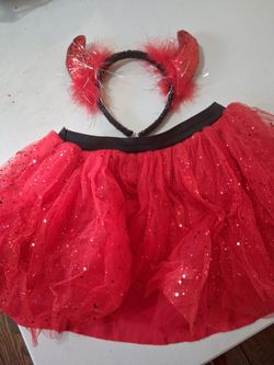 Teen littledevil custume accessories