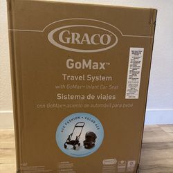 BRAND NEW! Graco Gomax Compact Travel System - Car Seat & Stroller